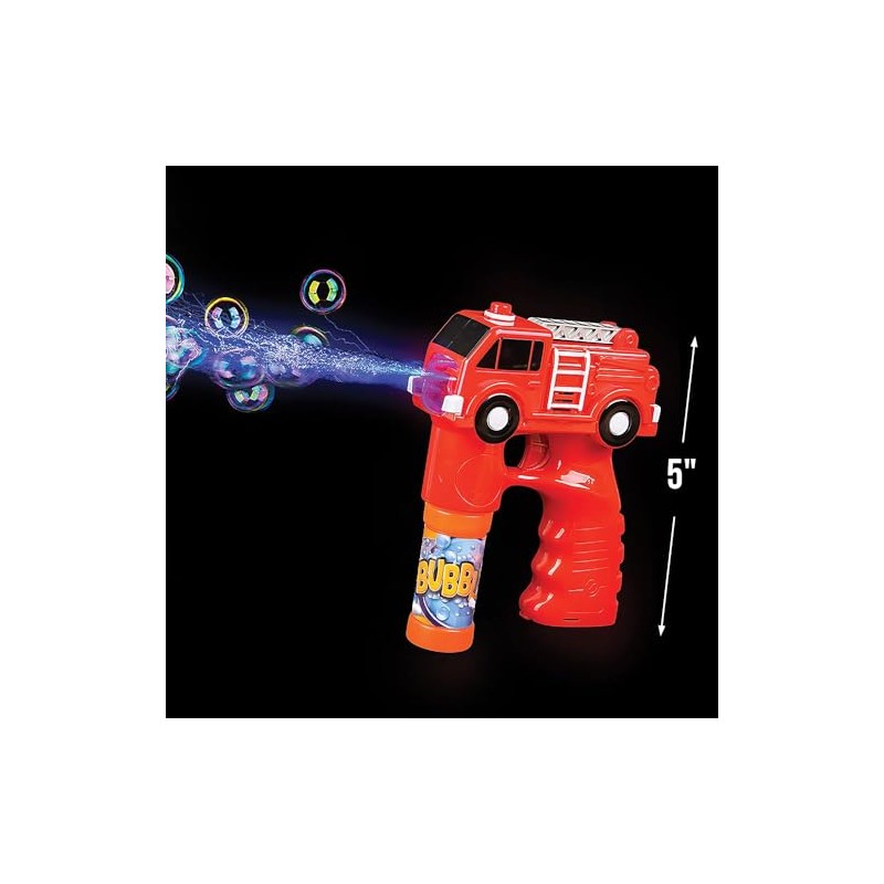 Rhode Island Novelty 5 Inch Light and Sound Fire Truck