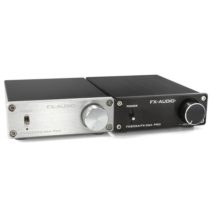 FX-AUDIO - FX202A/FX-36A PRO "Silver" TDA7492PE Digital Amplifier IC Equipped