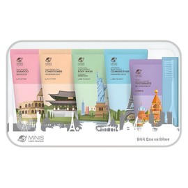 Minis Travel Toiletries Set, 1 Set / 미니스 여행용 세면도구 세트, 1세트