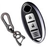 [KEE C] NISSAN Nissan Key Case, Black, Key Holder, Key