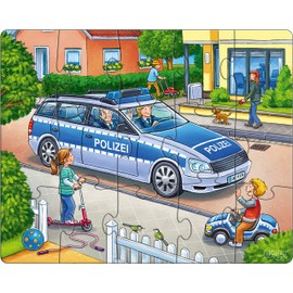 HABA HABA 302759 - Puzzle Polizei