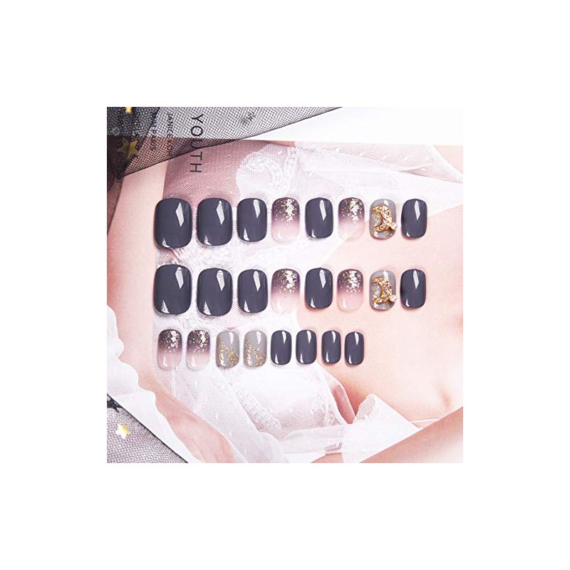 3D Nail Tips, Beautiful Decoration, 24 Pieces, Harajuku, Japanese Style,