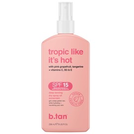 Tropic Like Its Hot SPF 15 by B.Tan for Unisex - 8 oz Sunscreen