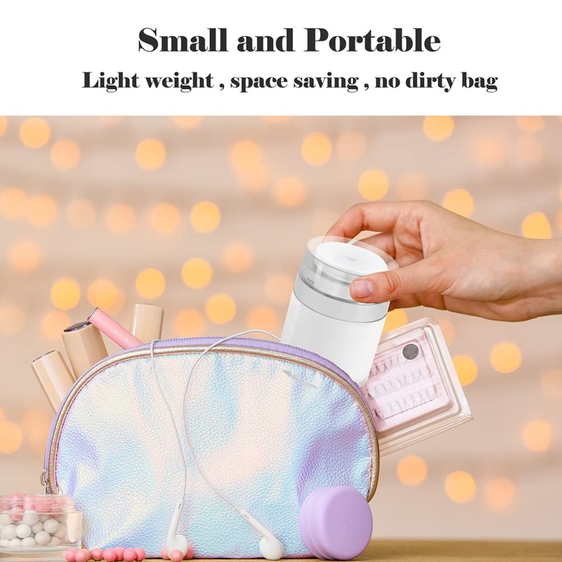 HOTUT Airless Pump Dispenser, 1 Piece 15 ml Cream Pump