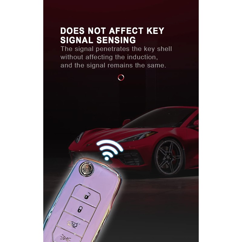 ontto Car Key Case Suitable for Jeep Renegade Compas 2016-2020
