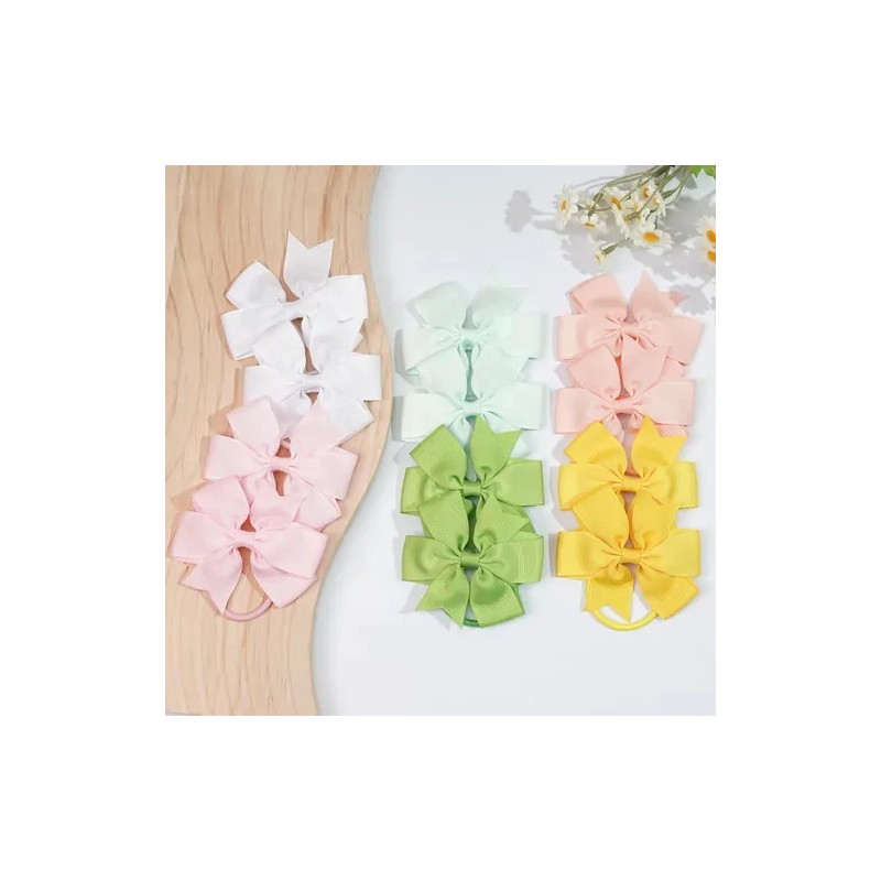 50pz Ligas Para El Cabello Scrunchies Mayoreo Accesorios Para El