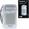Panasonic RF-P50D: Pocket AM/FM Silver Radio - 2 Band Receiver