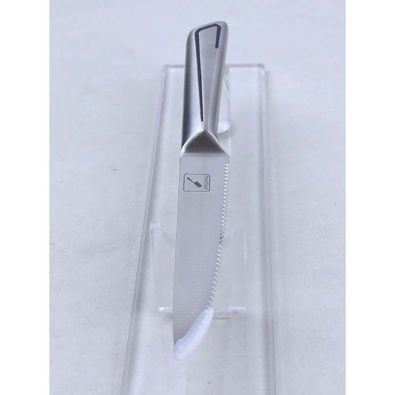 Imarku 2pc imarku 4.5" Serrated STEAK Knives, High-Carbon Stainless Blade,
