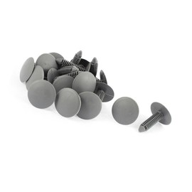 Motoforti Universal Car Rivet Buckle Ceiling Lining Trim Panel Clips,14 x 8.5 x 3.5 cm,Plastic,Gray,20 Pcs