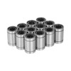 12 Pcs LM8UU Linear Ball Bearings, 8mm Bore Dia, 15mm