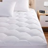 HIGH LIVING Quilted Mattress Protector, Hypoallergenic Extra Deep Fitted Mattress Cover 30 cm (135cmx190cm) Double