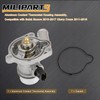 MILIPARTS Upgraded Aluminum Engine Coolant Thermostat Housing Assembly Compatible With