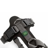 HUNTER AALBORG MIXED Dog Harness Black / Grey Cowhide Leather