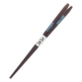 Pentagonal Japanese Wooden Chopsticks (Natural Wood) Lacquer Paint 9.1 inches (23 cm)