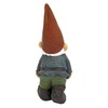 Design Toscano QM2433000 Wheelbarrow Willie Garden Gnome Statue Bird Feeder,