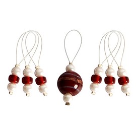 KnitPro KP10935 Zooni: Bead Stitch Markers: Amaryllis, 1