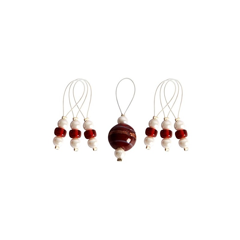 KnitPro KP10935 Zooni: Bead Stitch Markers: Amaryllis, 1