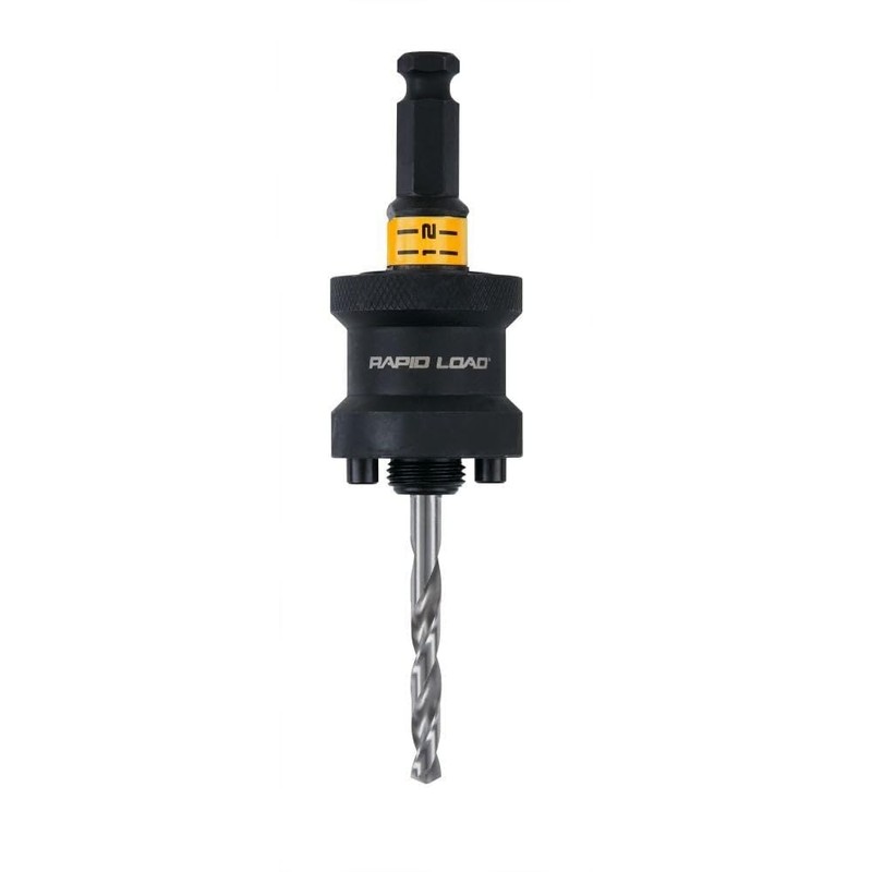 DEWALT Rapid Load Hole Saw Arbor, 1/2-in (DAH9912PBM)