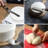 Awpeye 4 Packs Offset Spatula, Stainless Steel Cake Icing Spatula
