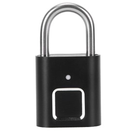 Natudeco Electronic Lock, Suitcase Drawer, Fingerprint Padlock, Smart Locker, Anti-Theft Lock, Secure Keyless Lock for Lockers, Luggage, Backpacks