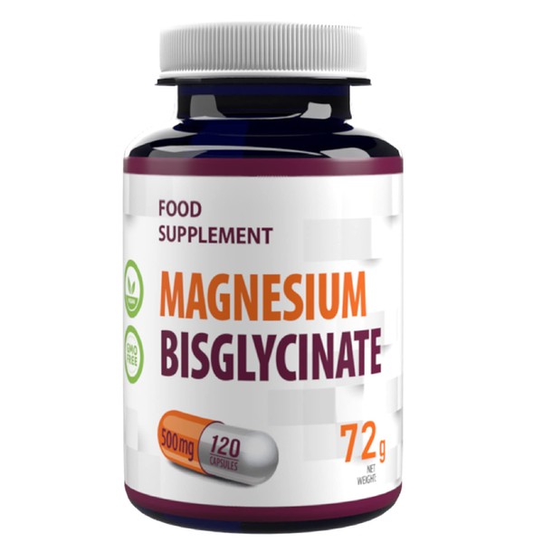 Magnesium Bisglycinate 2000 mg per Serving, 120 Vegan Capsules, Laboratory