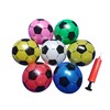 12 x plastic ball, football ball, 20 cm