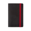 Black n' Red A6 Soft Cover Journal - Ruled with