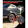 Krysolad 3 Bar Lowrider Wire Wheel Knock Off Tool with