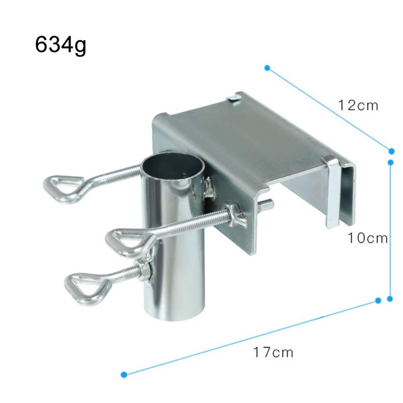 Balcony Parasol Fixed Holder, Patio Umbrella Holder Clip, Deck Umbrella