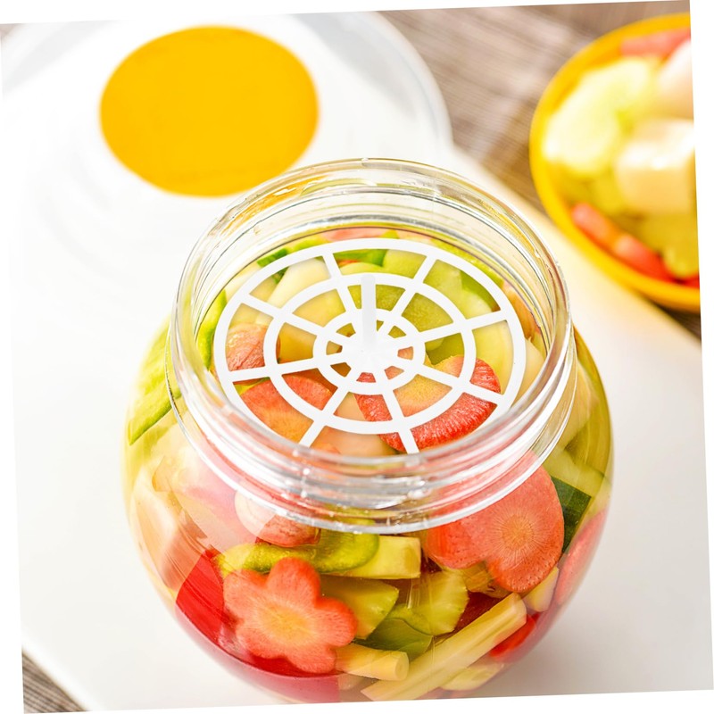 LIFKOME Jar Press Versatile Pickle Fermentation Press Set 5 Piece