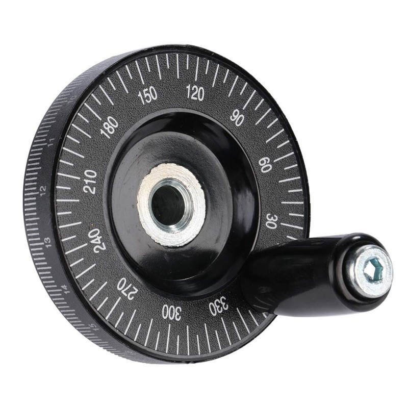Milling Handle Hand Wheel, 63mm Hand Wheel, Solid Round Hand