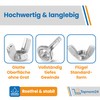 Topnorm24 DIN 315 - M3-10 Pieces Wing Nuts Butterfly Nuts