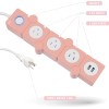 iJoy Flexible Power Strip - 3 AC Outlets and 2
