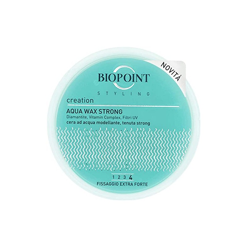 BIOPOINT jar Wax sculptor aqua strong 100 ml. - hair