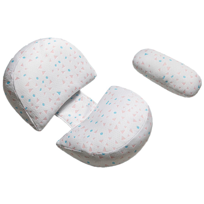 Pregnancy Pillow Comfortable Cotton Ergonomic Adjustable Width Safe Durable Maternity