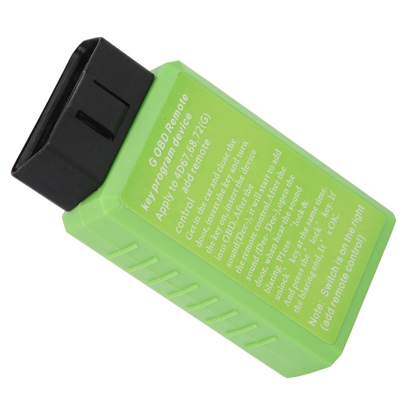 OBD Remote Auto Key Programmer Device Transponder Keys Matching Green