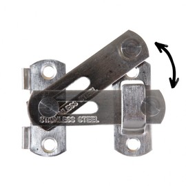 Sliding Door Lock for Entryways, Windows, and Bathrooms Large 3ea