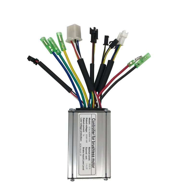 36V/48V 250W Electric Motor Brushless 7A Controller with KTLCD4 Display