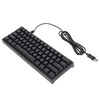 Mechanical Keyboard Cool Lighting RGB 61 Keys Compact Structure Light