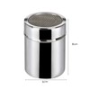 TRIXES Powdered Sugar Shaker Stainless Steel Shaker for Cocoa Flour