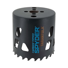 Spyder 2-3/4-Inch Carbide Tipped Metal/Wood Cutting Hole Saw (600912CF)