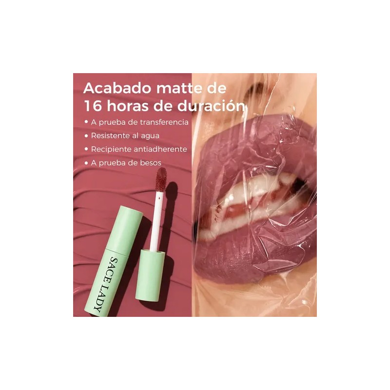 Sace Lady Labial Líquidos Mate Larga Duración Set 3 Pcs
