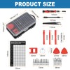 sourcing map 140 in 1 Magnetic Precision Screwdriver Set Electronics