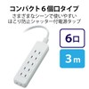 ELECOM T - ST02 - 22WH Series Power Strip with