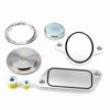EGR Plug Kit, EGR Delete Plug with Gaskets Kit EGR