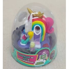 Jazwares Nanables Your World Your Way Sparkle Spa Day Unicorn House Mini Figure Rainbow