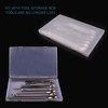 25 Pcs Stainless Steel Lab Spatula Micro Scoop Set Laboratory