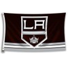 LCFHOME Kings Flag Los Angeles Team Banner with Two Metal