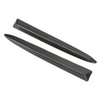 1 Pair Front Bumper Upper Moulding Trim 735455041 Carbon Fiber