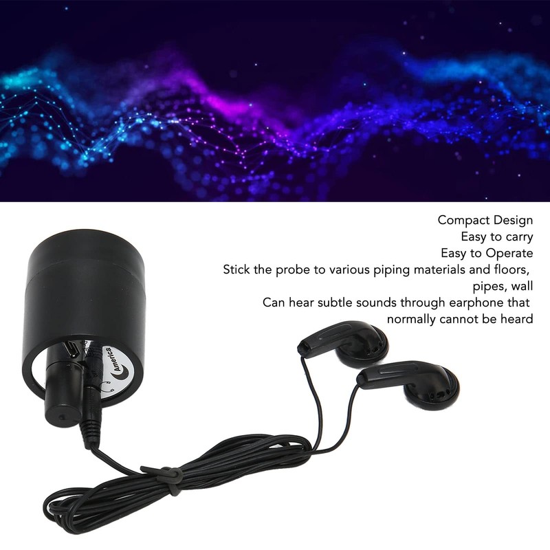 Microphone Amplifier System, Highly Sensitive Interception Through Wall Contact Sound